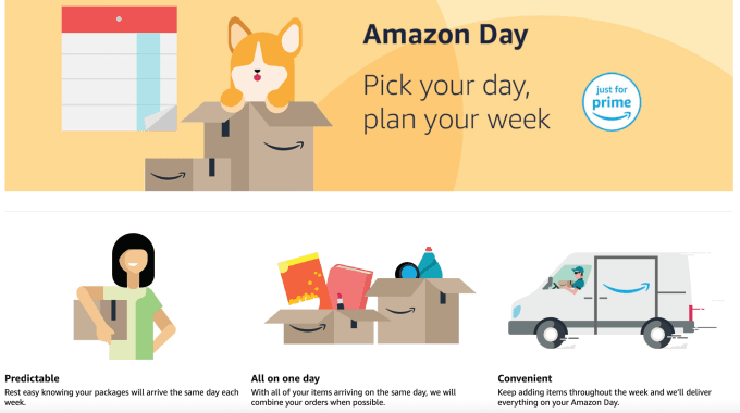 E-commerce: Amazon trials Amazon Day in Germany